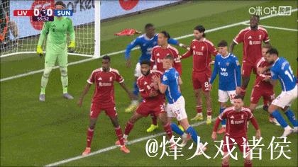 维尔茨乌龙助攻范戴克失误送礼 利物浦1-1战平桑德兰