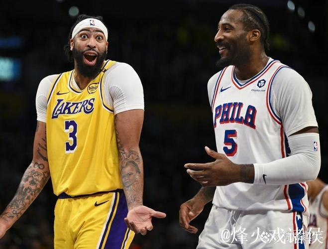 浓眉复出31+9詹姆斯21+12+13 湖人送76人5连败