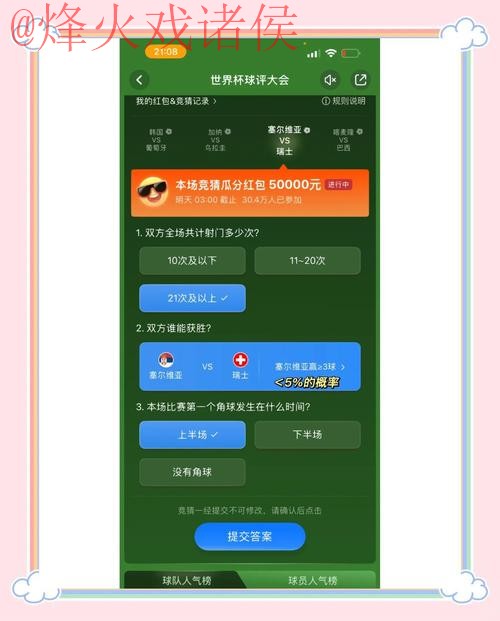 全面解读世界杯竞猜软件全站功能与优势